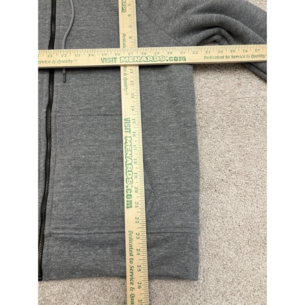 Men's Flint And Tinder 10-Year Full Zip Hoodie Gray Huckleberry Size L USA - Picture 4 of 4